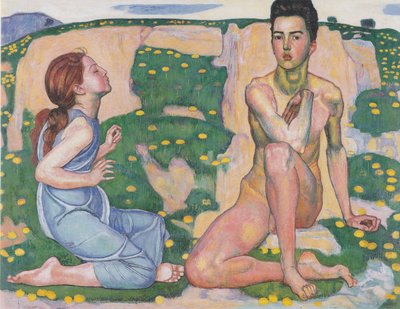 Der Frühling von Ferdinand Hodler